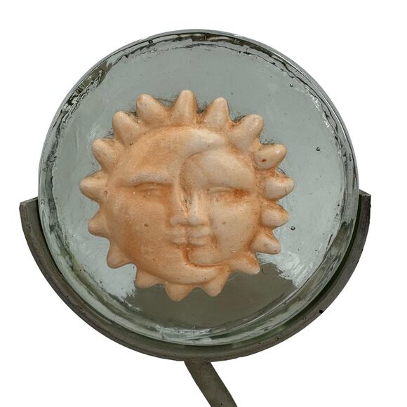 Y2K whimsygoth sun and moon candleholder  - Picture 7 of 7